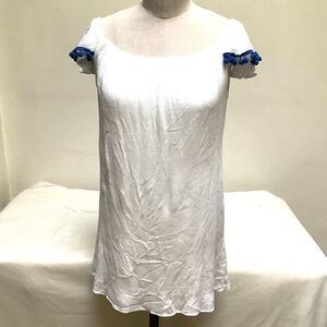 T-Bags COTTON Coverup DRESS White Medium